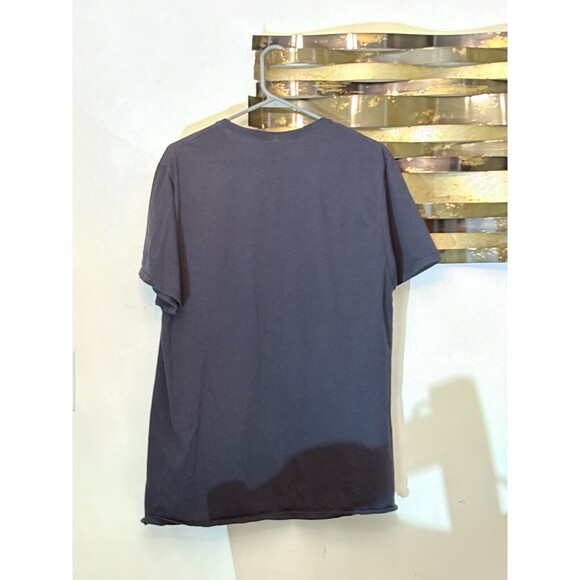 Vintage The Simpsons Homer Simpson Emerging From A Bush Black Shirt Size L - Picture 2 of 8